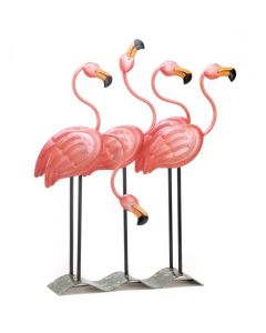 FLOCK O FLAMINGOS DECOR